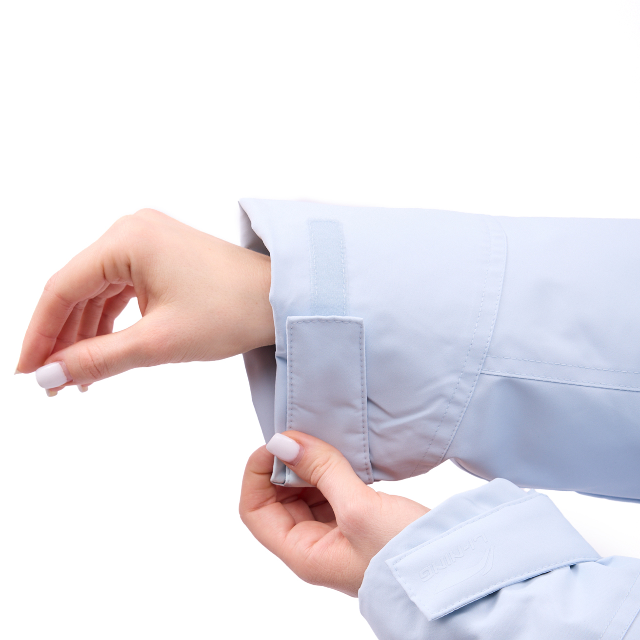 AYMV296-6 Пуховик длинный Sports Style синий